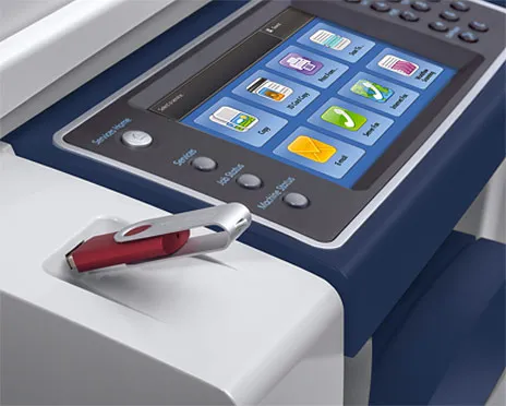 closeup of copier