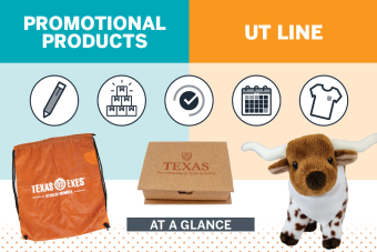 Promotional Products or UT Line graphic