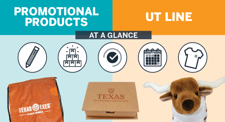 Promotional Products or UT Line Intro